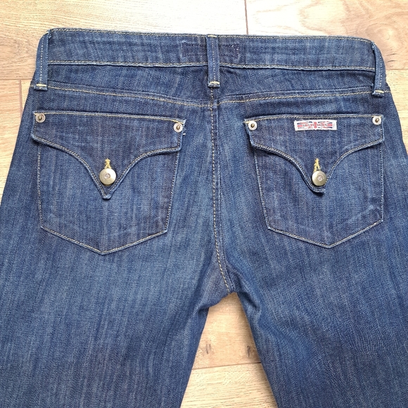 Hudson Darkwash Low Rise Crop Jeans - Picture 4 of 7